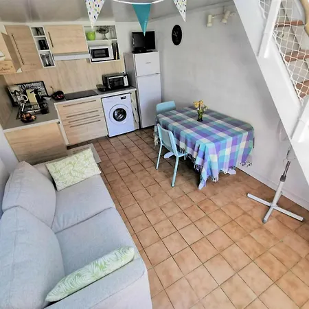 Grande Bleue - T2 Mezzanine 6 Couchages Port Mae-7294 Leucate
